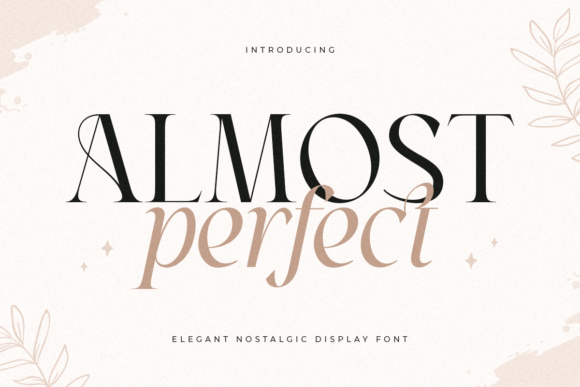 Almost: The Sans-Serif Font for Modern, Clean Design