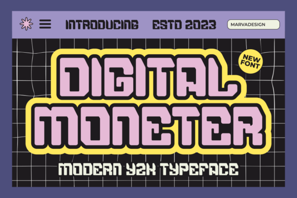 Digital Moneter: Capturing That Y2K Techno Spirit