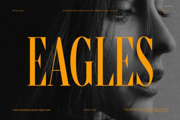 Eagles: A Vintage Serif Font for Timeless Branding