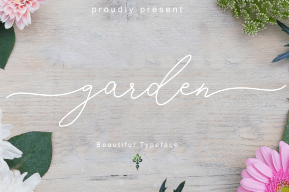 Garden Font: The Handcrafted Elegance for Your Brand