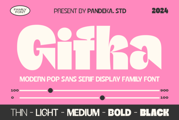 Gifka: The Energetic Pop Font for Bold Visuals