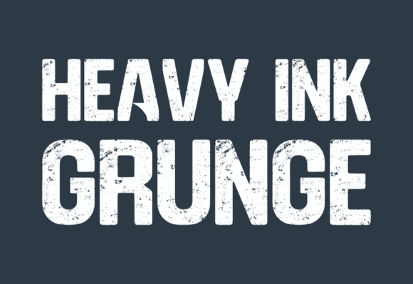 Heavy Ink Grunge: When Your Design Needs a Raw, Authentic Voice