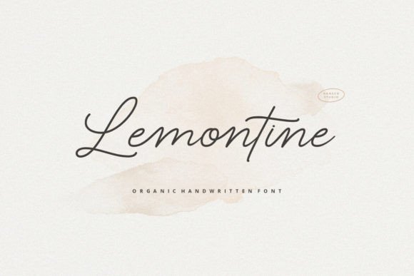 Lemontine: The Handwritten Font That Feels Like a Friend