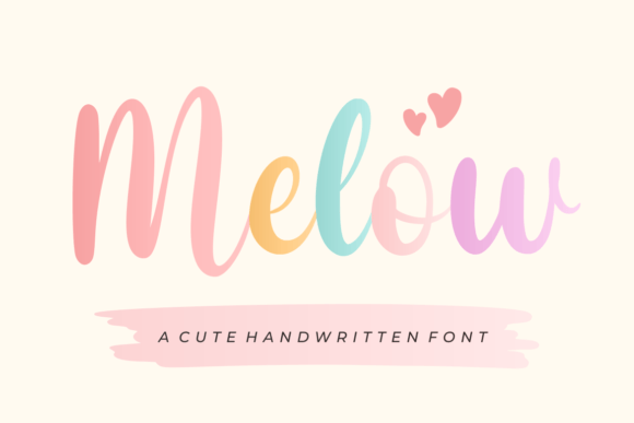 Melow: The Whimsical Font That Feels Like a Warm Hug