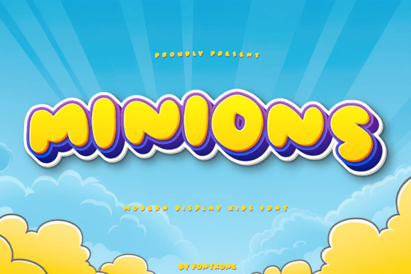 Minions: A Playful Handwritten Font for Creative Projects