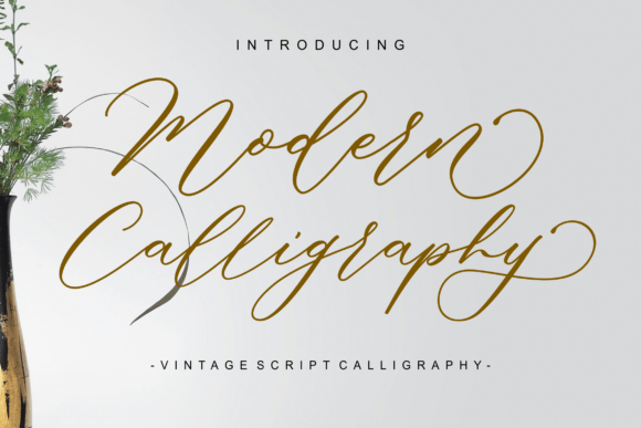 Modern Calligraphy: Bridging Vintage Charm with Contemporary Design