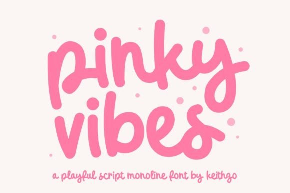 Pinky Vibes: The Playful Script Font That Brings Joy to Every Design