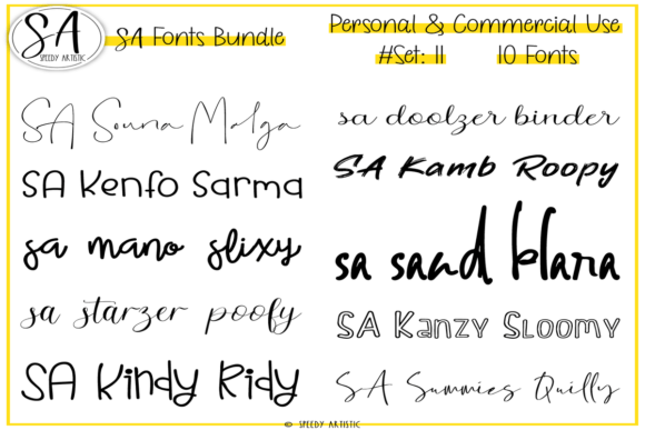 Script and Handwritten Bundle 11: Your Toolkit for Authentic Design