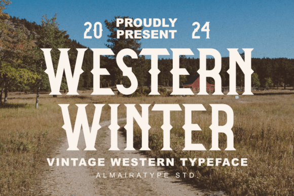 Western Winter: A Vintage Serif for Authentic Branding
