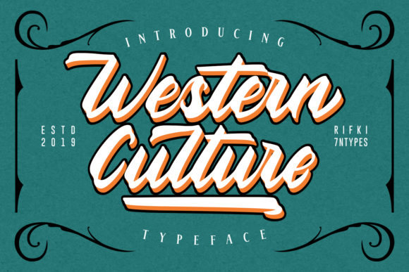 Why the Western Culture Typeface Commands Attention in Modern Design
